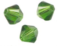 Toupies en crystal 4 mm
Fern green
X 100