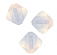 Toupies en crystal 4 mm
White opal
X 100 