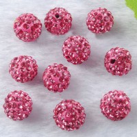  Boules rondes strass light rose disco
 10 mm
X 10
