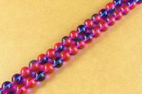  Perles rondes crystal 4 mm
mixte bleu rouge
X 100