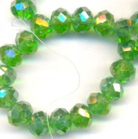 Perles  cristal 8x6mm
Green
X 70