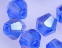 Toupies en crystal 4 mm
Sapphire AB
X 200
