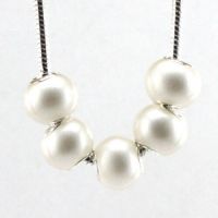 Perles Lampwork , perles de Murano et argent 925 silver
14 x 9 et trou 4.5 mm
X 5 