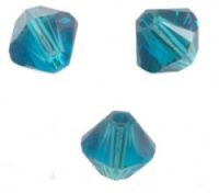 Toupies en crystal 3 mm
Bleu zircon
X 100