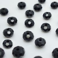 Rondelles briolettes 4 mm
noir
x 100