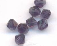  Toupies 4 mm
crystal de boheme
Purple red
X 100