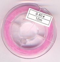BOBINE FIL 10 METRES COULEUR N°10 diametre 0.60 mm 