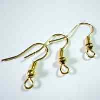  Support Attaches Boucles D'oreilles or 
17 mm
X 100