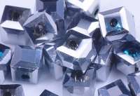  Cubes en crystal argent
6 mm
X 10