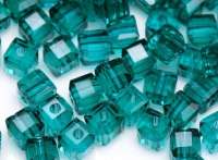 Cubes en crystal vert eau
4 mm
X 25