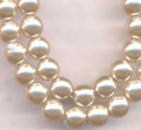 Perles Nacrées 10 mm 
X 10