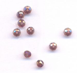  Perles crystal 3 x 4 mm
X 99