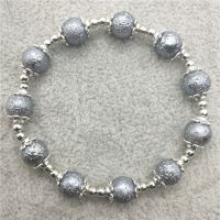  Bracelet élastique
perles 8 mm 