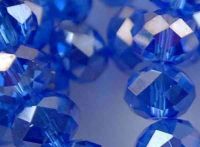   Perles de cristal ,sapphire
2 x 3 mm
X 200 
