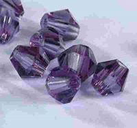Toupies en crystal 3 mm
Violet
X 100 