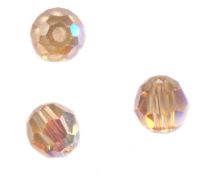 Perles cristal swarovski Rondes 5000 4 mm AB
light col topaz  AB
Qte : 20