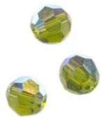 Perles cristal swarovski Rondes 5000 4 mm AB
Olivine AB
Qte : 20 