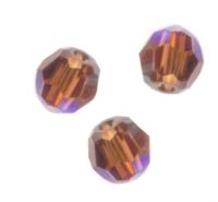 Perles cristal swarovski Rondes 5000 4 mm AB
Smoked topaz  AB
Qte : 20