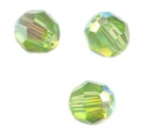 Perles cristal swarovski Rondes 5000 4 mm AB
Peridot AB
Qte : 20