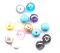 Perles 8 mm mixte
X 12