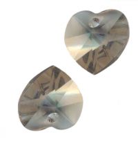  COEURS SWAROVSKI® ELEMENTS 
 6228
10.3 X 10 BLACK DIAMOND
X 6  