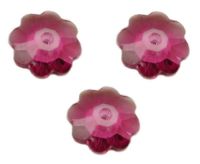Perles fleur Swarovski Fuschia 6 mm (3700)
X 10