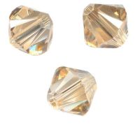  TOUPIES SWAROVSKI® ELEMENTS
 6 mm AB
CRYSTAL GOLDEN SHADOW
X 20 perles