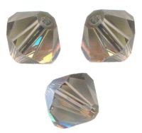 TOUPIES SWAROVSKI® ELEMENTS
 6 mm AB
 BLACK DIAMOND AB
 X 20 perles 