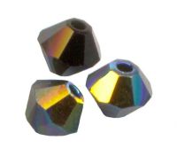 TOUPIES SWAROVSKI® ELEMENTS 
4mm  
JET AB
X 50 perles