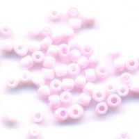 Rocailles 2 mm taille 11/0
rose pale
X 6 gr