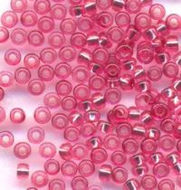 Rocailles 2 mm taille 11/0
Dark fuschia lined
X 10/12 gr 