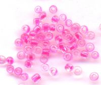 Rocailles 2 mm taille 11/0
FUSCHIA lined
X 7 gr