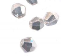 Toupies crystal 4mm
Argent
X 35
