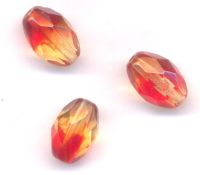  Perles crystal Olive 12 x 6 mm
Crystal  fire opal
X 6