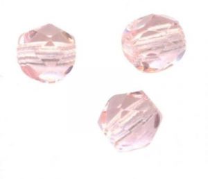 PERLES facettes de boheme
4 mm
crystal rose
X 100 perles