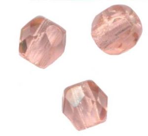 PERLES facettes de boheme
4 mm
french rose
X 100 perles