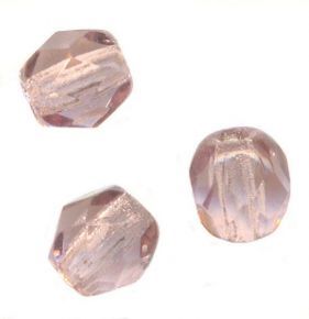 PERLES facettes de boheme
4 mm
light amethyst
X 100 perles