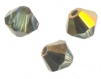 TOUPIES SWAROVSKI® ELEMENTS 
4 mm  
CHRYSOLITE DORADO AB
X 50 perles  