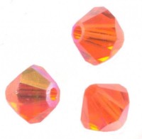 TOUPIES SWAROVSKI® ELEMENTS 
4mm 
RED TOPAZ AB
X 50 perles