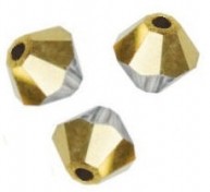 TOUPIES SWAROVSKI® ELEMENTS 
6 mm AB
CRYSTAL DORADO
X 20 perles
