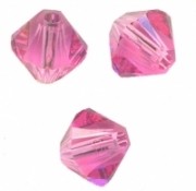 TOUPIES SWAROVSKI® ELEMENTS
 6MM 
ROSE
X 20 perles  