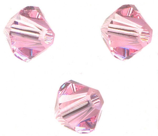 TOUPIES SWAROVSKI® ELEMENTS 
4mm   
LIGHT ROSE AB
X 50 perles