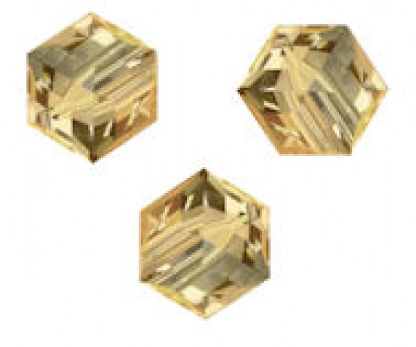 Perles cubes Swarovski 6 mm ( 5601 )
Light colorado topaz
X 1