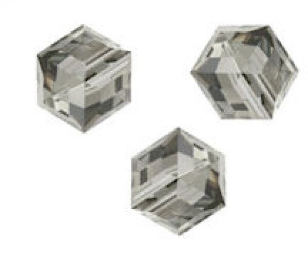 Perles cubes Swarovski 6 mm ( 5601 )
Black diamond
X 1
