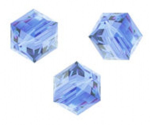 Perles cubes Swarovski 6 mm ( 5601 )
Light sapphire
X 1