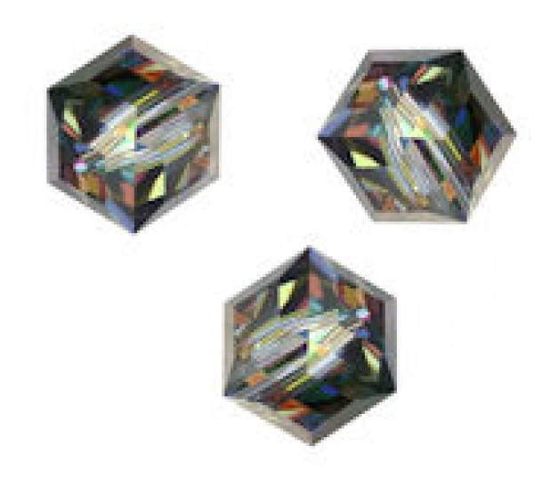 Perles cubes Swarovski 6 mm ( 5601 ))
Crystal vitrail medium B
X 1