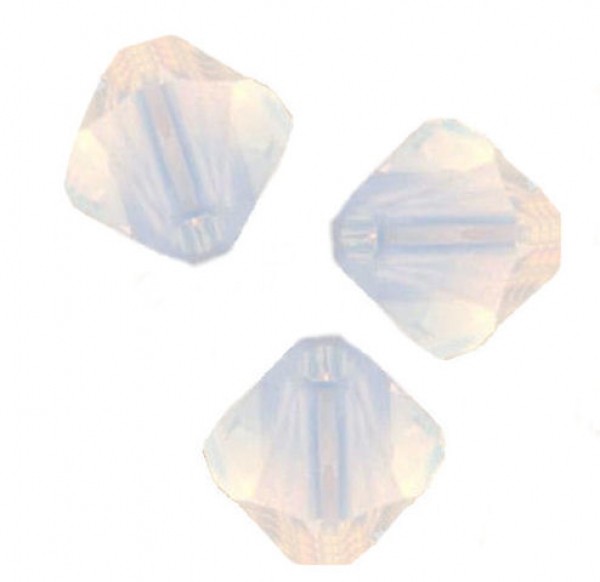 TOUPIES SWAROVSKI® ELEMENTS 
4mm  
WHITE OPAL AB
X 8 perles